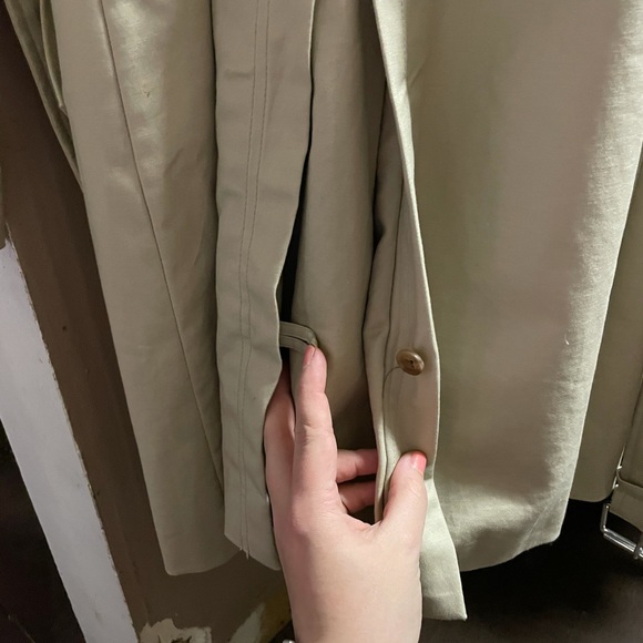 Liz Claiborne Rain Trench Coat - Picture 8 of 14